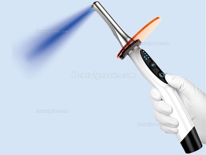 DEGER Dental LED Polymerisationslampe Kabellos 3000mw/cm2 (1 Sek. Aush&auml;rtung)
